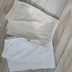 (2) Izod Saltwater Men's Khaki Chinos
